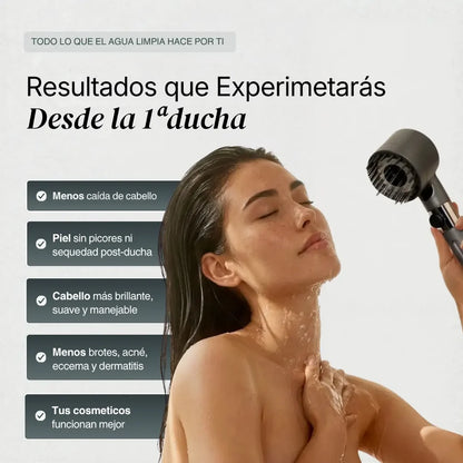 ¿Y si el problema no es tu champú, sino el agua de tu ducha?